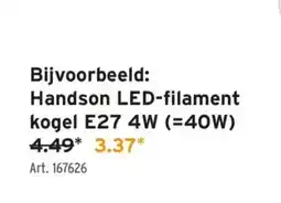GAMMA Handson LED-filament aanbieding