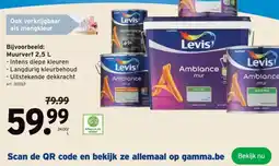 GAMMA Muurverf 2,5 L aanbieding