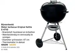 GAMMA Weber barbecue Original Kettle E-4710 aanbieding