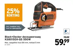 GAMMA Black+Decker decoupeerzaag KS801SEK-QS 550W aanbieding