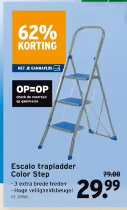 GAMMA Escalo trapladder Color Step aanbieding