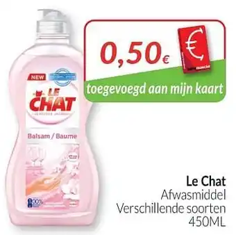 Intermarché Le chat afwasmiddel aanbieding