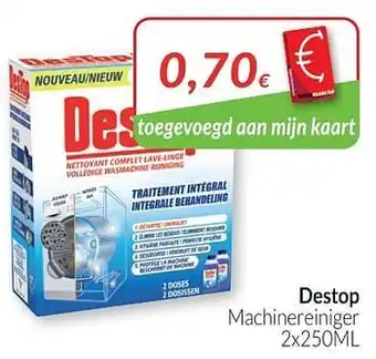 Intermarché Destop machinereiniger aanbieding