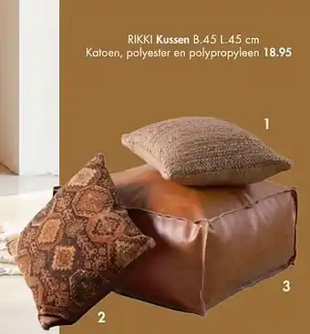 Casa Rikki kussen aanbieding