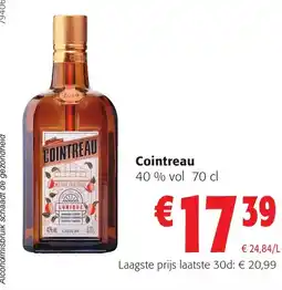 Colruyt Cointreau 40 % vol aanbieding