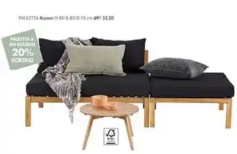 Casa Pauletta kussen aanbieding