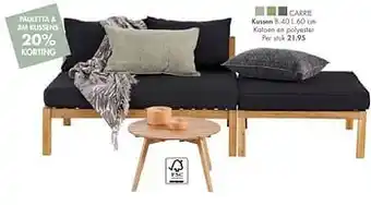 Casa Carrie kussen aanbieding