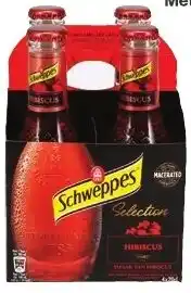 Colruyt Schweppes Selection tonic & hibiscus aanbieding