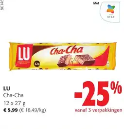 Colruyt LU Cha-Cha aanbieding