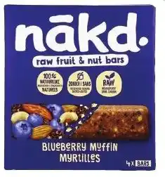 Colruyt Nakd blueberry muffin aanbieding