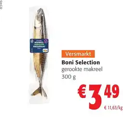 Colruyt Boni Selection gerookte makreel aanbieding