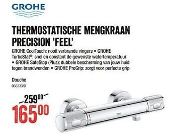 Thermostatische mengkraan precision feel douche