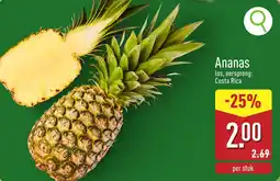 ALDI Ananas aanbieding