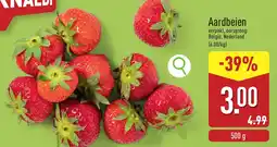 ALDI Aardbeien aanbieding