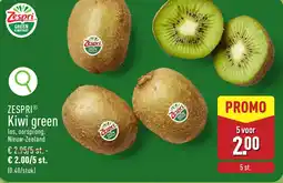 ALDI Zespri Kiwi green aanbieding
