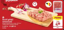 ALDI Bereid gehakt varken/rund aanbieding