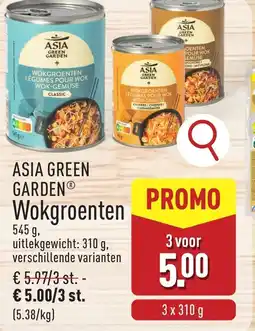 ALDI Asia green garden wokgroenten aanbieding