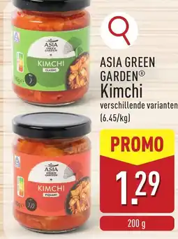 ALDI Asia green garden kimchi aanbieding