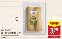ALDI Van 't hof verse loempia aanbieding
