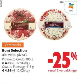 Colruyt Boni Selection alle verse pizza's aanbieding