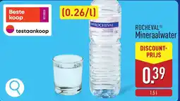 ALDI Rocheval mineraalwater aanbieding