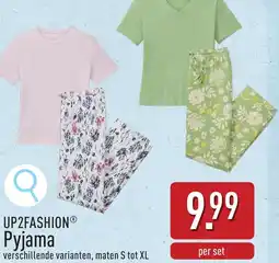 ALDI Up2fashion pyjama aanbieding