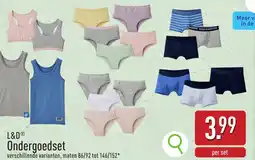 ALDI L&D Ondergoedset aanbieding