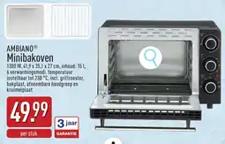 ALDI Ambiano Minibakoven aanbieding