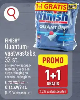 ALDI Finish Quantum Vaatwastabs aanbieding