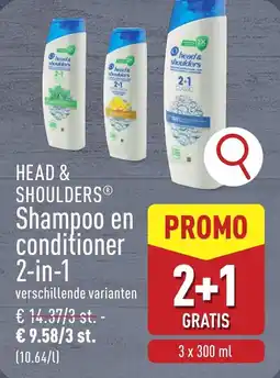 ALDI Head & Shoulders Shampoo en Conditioner 2-in-1 aanbieding
