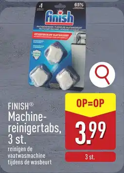 ALDI Finish Machinereinigertabs aanbieding