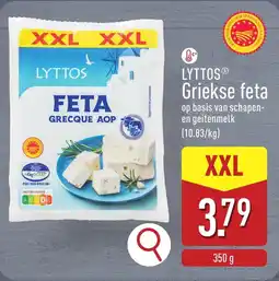 ALDI Lyttos Griekse Feta aanbieding