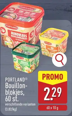ALDI Portland Bouillonblokjes aanbieding