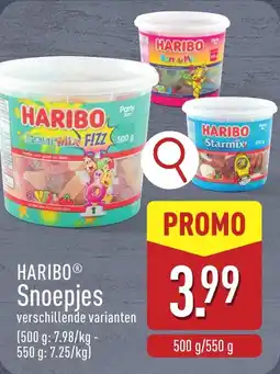 ALDI Haribo Snoepjes aanbieding