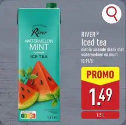 ALDI River Iced tea aanbieding