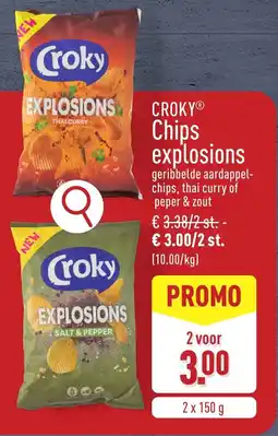 ALDI Croky Chips Explosions aanbieding