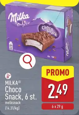 ALDI Milka Choco Snack aanbieding