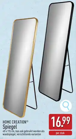 ALDI Home Creation Spiegel aanbieding