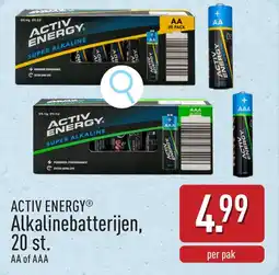 ALDI Activ Energy Alkalinebatterijen aanbieding