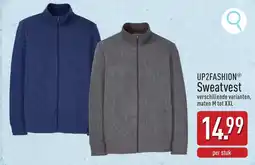 ALDI Up2fashion Sweatvest aanbieding