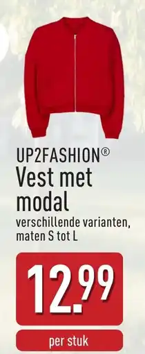 ALDI Up2fashion Vest met Modal aanbieding
