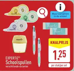 ALDI Expertiz Schoolspullen aanbieding