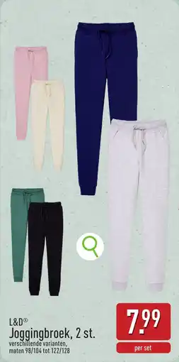 ALDI L&D Joggingbroek aanbieding