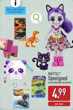 ALDI Mattel Speelgoed aanbieding