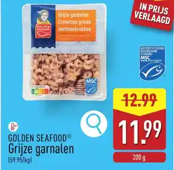 ALDI Golden Seafood Grijze Garnalen aanbieding