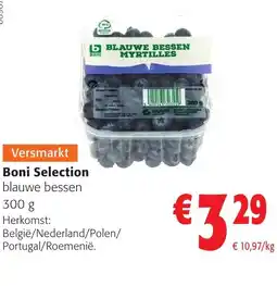 Colruyt Boni Selection blauwe bessen aanbieding