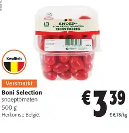 Colruyt Boni Selection snoeptomaten aanbieding