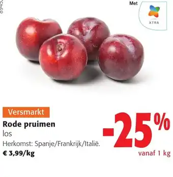 Colruyt Rode pruimen aanbieding