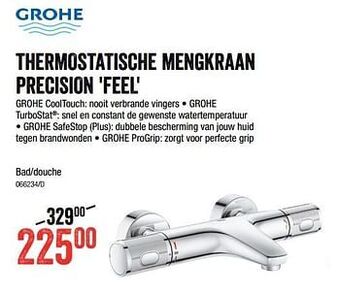 Thermostatische mengkraan precision feel bad-douche