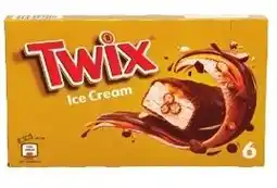 Colruyt Twix Ice Cream bars aanbieding